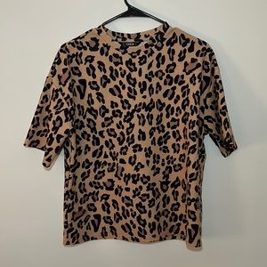 Cheetah Print Women’s Top